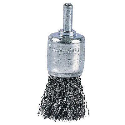 ESCOVA ACO PINCEL 30MM ENC. 1/4 FIO ONDULADO - MAKITA