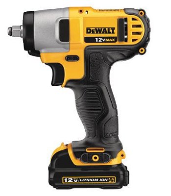 CHAVE DE IMPACTO 3/8 - 130NM 127V (C/ 2BAT. / CARREG.) - DEW