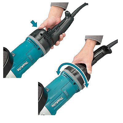 ESMERILHADEIRA ANGULAR 9 220V 2800W GA9070 - MAKITA