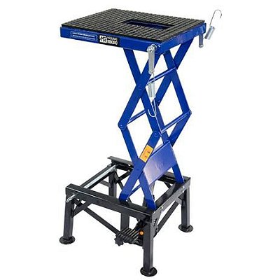 ELEVADOR DE MOTO HIDRAULICO EM-130 AZUL 130KG - BOVENAU
