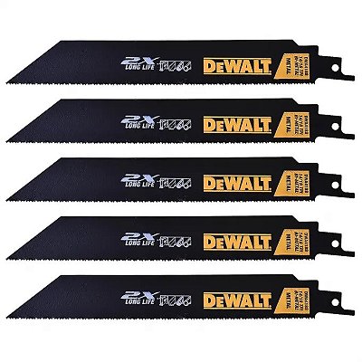 LAMINA 2X SERRA SABRE 8 14/18DPP (C/ 5 UND) - DEWALT