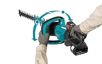 APARADOR DE CERCA VIVA 600MM 2BAT 18V C/ CARREG - MAKITA
