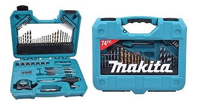 BROCAS/BITS C/ MALETA (KIT) 74PCS - MAKITA