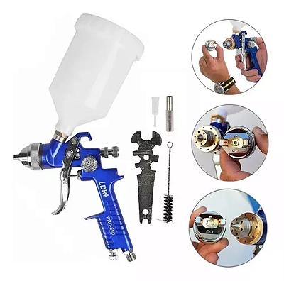 PISTOLA DE PINTURA MOD. HVLP (1.4MM) 600ML PRO-550 - BERLINE