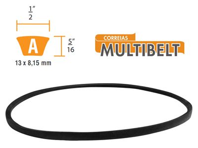 CORREIA DE TRANSMISSAO A-027 - BALFLEX