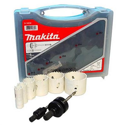 MAKITA - SERRA COPO BIMETALICA 16-51MM ELET (KIT) 6PCS