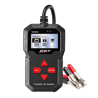TESTADOR DE BATERIA 12V TBF2000 - FLACH