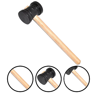 MARTELO DE BORRACHA 80MM R7710003 - SCHEBOR