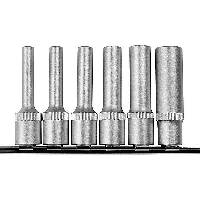 JOGO DE SOQUETE TORK LONGO FEMEA 3/8 E4-E14 C/6PCS  R5120810