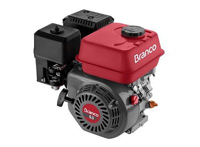MOTOR B4T-6,5HP GASOLINA CONS. 1,7L/H CAP. 3,6LT - BRANCO