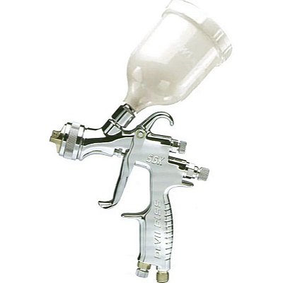 PISTOLA DE PINTURA MOD. K-SGK-600-BV (1.8) CANECA PLASTICA