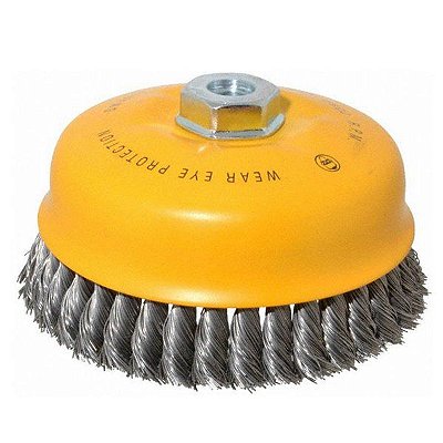 DEWALT - ESCOVA COPA TRANCADA 6POL.
