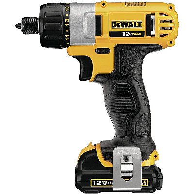 PARAFUSADEIRA/FURADEIRA  1/4 127V/220V LITIO DCF610S2-BR