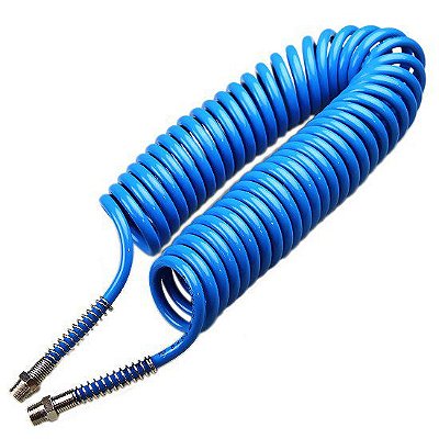 MANGUEIRA ESPIRAL PU 8X55MM - 7 METROS - M 1/4 - SCHWEERS