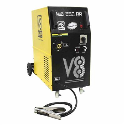 MAQUINA DE SOLDA MIG 250 BR 220V/380V TRIF. 250A ALUMINIO