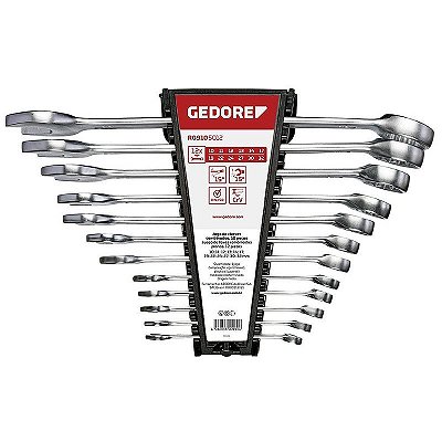 CHAVE COMBINADA 10-32MM (JG 12PCS) R09105012 - GEDORE