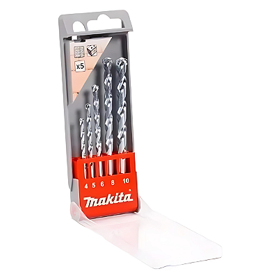 Jogo de Broca Para Metal HEL 4-10MM 5 Peças - D-41040 MAKITA