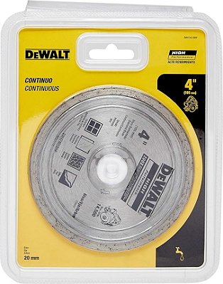 Disco Diamantado 4" 105MM Serra Mármore - DW47401BHP DEWALT