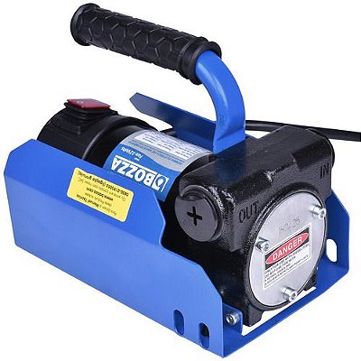 BOMBA DE ABASTECIMENTO ELETRICA 12V P/ DIESEL C/ MANG. - BOZ