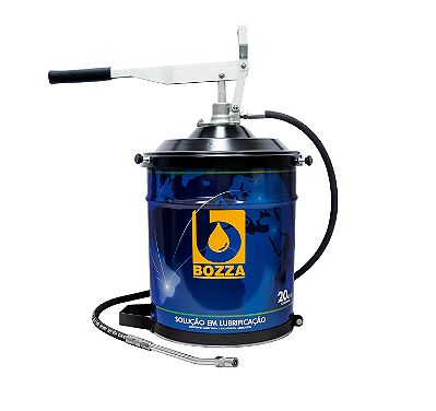 BOMBA MANUAL P/ GRAXA C/ RECIP. 20KG 8022-R20G4 - BOZZA