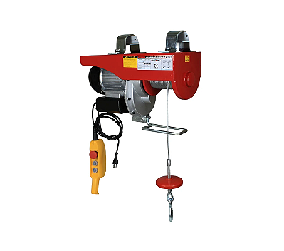GUINCHO ELETRICO 500/1000KG 220V MONO S/ CACAMBA 12MT 6MM