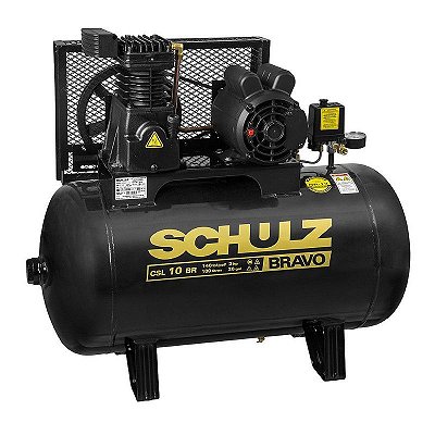 COMPRESSOR DE AR CSL 10 BR/100L 110/220V BRAVO 2CV 2P 60HZ
