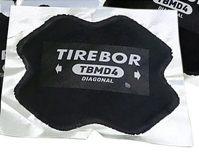 Remendo Manchão D.120MM Frio Pneu 4L Unidade TBMD4I TIREBOR