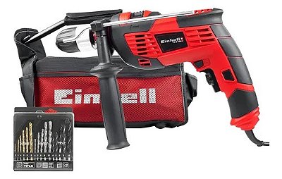 FURADEIRA IMPACTO 1/2 220V 900W C/ KIT BROCAS (TC-ID 1000)