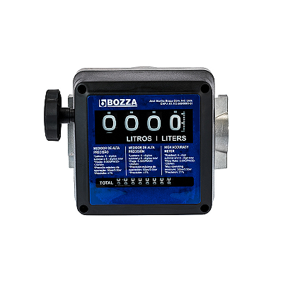 MEDIDOR MECANICO P/ COMBUSTIVEL BZ-6000 120L/MIN - BOZZA