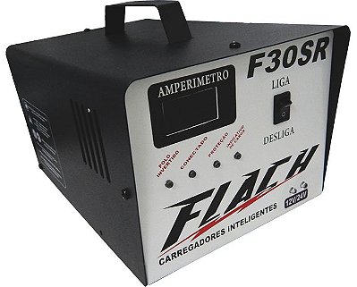 CARREGADOR DE BATERIA INTELIGENTE F30-12/24SR 127/220V 10A