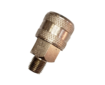 ENGATE RAPIDO 1/4 X 1/4 NPT MACHO LUBEFER