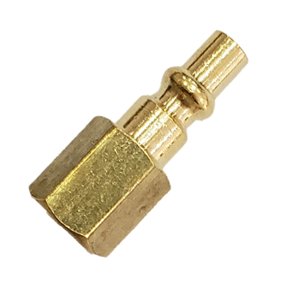 PINO DE ENGATE RAPIDO BSP 1/4 FEMEA ACO LUBEFER