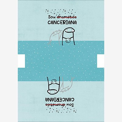 Necessaire Trapézio Signos Azul