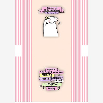 Necessaire Trapézio Profissões Flork 1