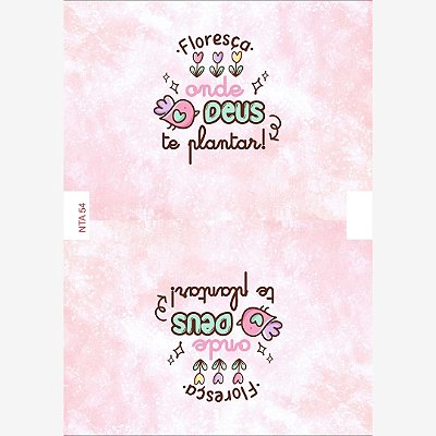 Necessaire Trapézio - Frases