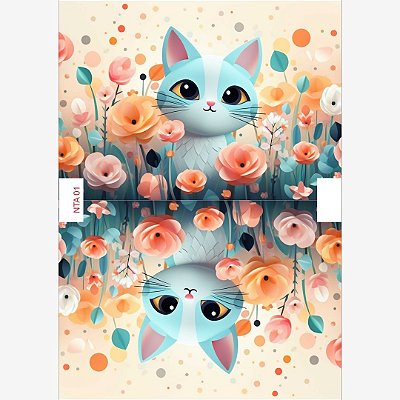 Necessaire Trapézio - Bichinhos