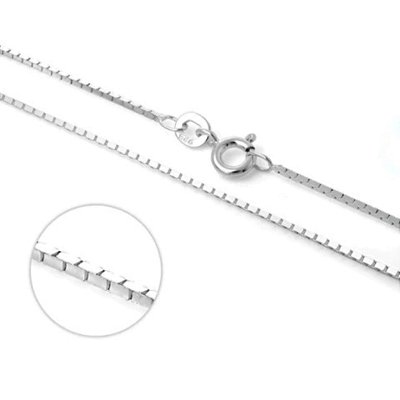 Corrente Veneziana V15 45 cm - Prata 925