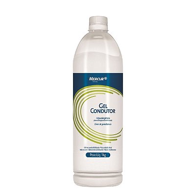 Gel para Ultrassom Mercur 1kg Pote