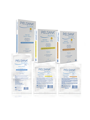 Pielsana Gaze de Rayon 7,5 x 7,5 cm Sache 3ml Unidade