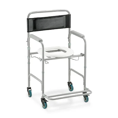 Cadeira de Banho Higiênica Dobrável até 100 Kg D30 Dellamed