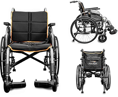 Cadeira de Rodas Alumínio Premium Max 46