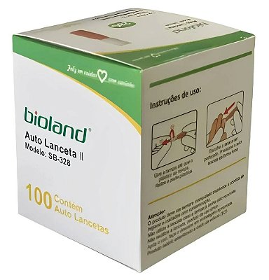 AUTO LANCETA 30G MOD.SB330 - BIOLAND