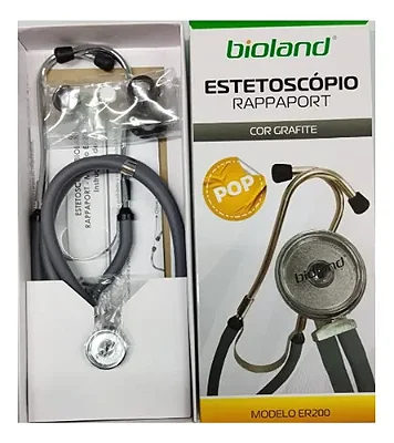 ESTETOSCOPIO POP RAPPAPORT MOD. ER200 - BIOLAND COR GRAFITE