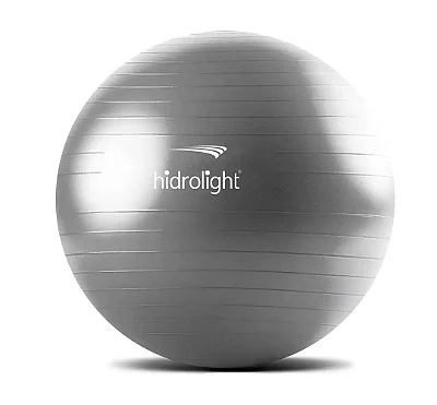 Bola de Exercicios Cinza 75cm Hidrolight