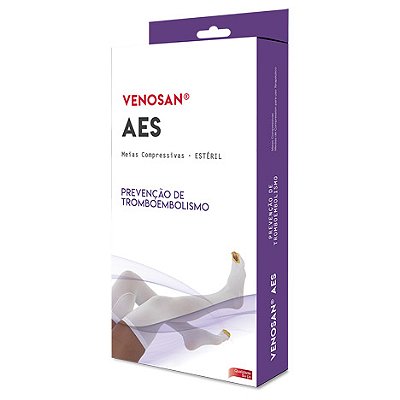 Meia 7/8 Antitrombo Venosan Aes Agh 18mmhg Aberto Estéril