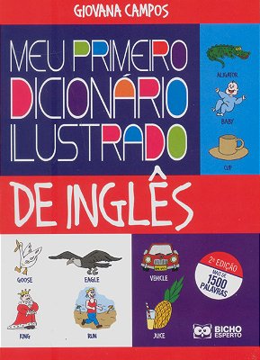 Meu Primeiro Dicionário Ilustrado De Inglês - Novo Acordo Ortografico - 2ª Ediçao