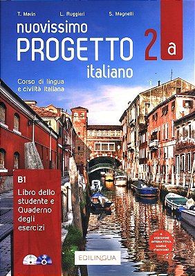 Nuovissimo Progetto Italiano 2A - Libro Dello Studente E Quaderno Degli Esercizi Dvd Video + CD Audio