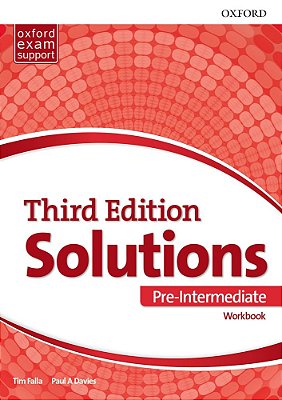 Solutions Pre-Intermediate - Workbook - Third Edition