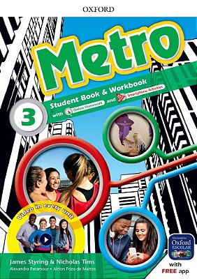 Metro 3 - Student's Book With Workbook And Online Homework & Smartphone Activities