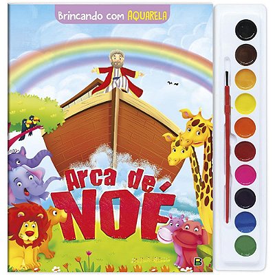 Brincando Com Aquarela: Arca De Noé